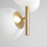 Lampa wisząca Bloom Aldex | 4 szklane kule, styl glamour