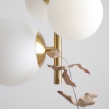 Lampa wisząca Bloom Aldex | 4 szklane kule, styl glamour