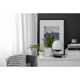 Lampa stołowa szklana kula Plaat | Ummo - Elegancki design