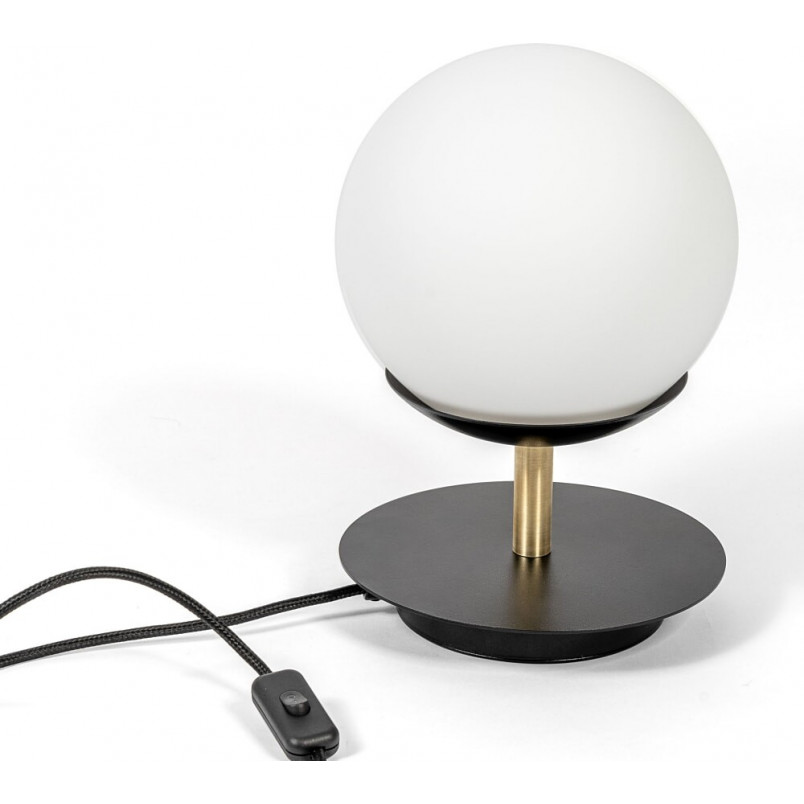 Lampa stołowa szklana kula Plaat | Ummo - Elegancki design