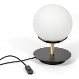 Lampa stołowa szklana kula Plaat | Ummo - Elegancki design