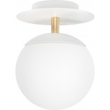 Plafon szklana kula Plaat 20cm | Ummo - Eleganckie oświetlenie