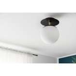 Plafon szklany kula Plaat 20cm | Ummo - Eleganckie oświetlenie