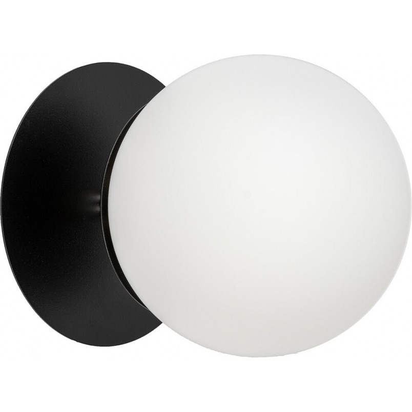 Plafon szklana kula Plaat C 20cm czarny - Ummo | Sklep z Lampami