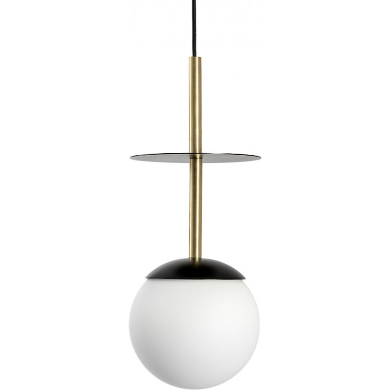 Lampa wisząca Plaat: Szklana kula 20cm | Ummo
