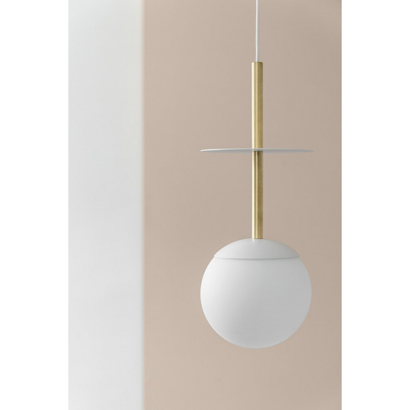 Lampa wisząca szklana Plaat 20cm | Ummo - Elegancki Design