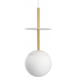 Lampa wisząca szklana Plaat 20cm | Ummo - Elegancki Design