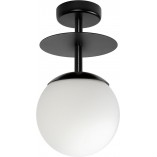 Lampa Sufitowa Kula Plaat B | Czarna i Biała | Ummo