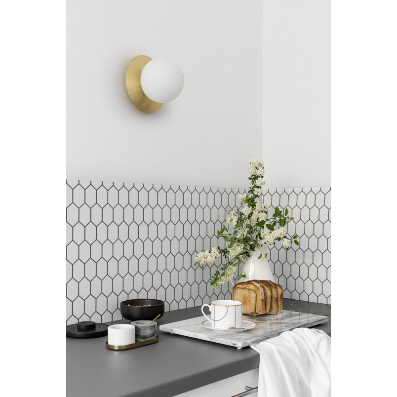 Plafon szklany kula glamour Borra | Ummo - 854 PLN