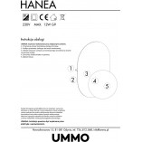 Kinkiet Hanea: Szklana Kula | Design Ummo