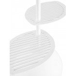 Lampa wisząca biała Fyllo | Szkło, G9 | Ummo