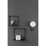 Kinkiet szklany Kuul 15cm biało-czarny Ummo | Sklep Lamp