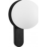 Kinkiet szklany Kuul 15cm biało-czarny Ummo | Sklep Lamp