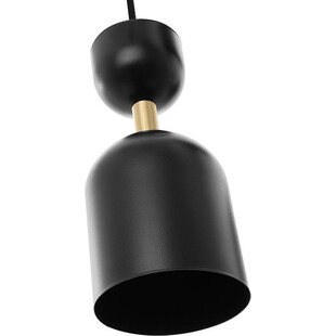 Lampa wisząca Supuru czarno-miedziana | Ummo - Design i jakość