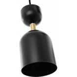 Lampa wisząca Supuru czarno-miedziana | Ummo - Design i jakość