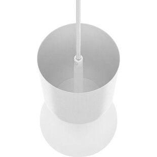 Lampa wisząca Luoti - szklana kula 15cm, biała | Ummo