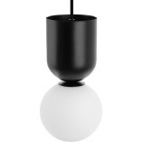 Lampa wisząca Luoti - szklana kula 15cm | Ummo