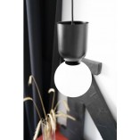 Lampa wisząca Luoti - szklana kula 15cm | Ummo