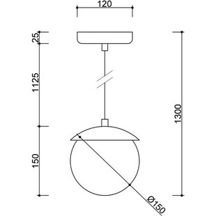 Lampa wisząca Kuul - szkło, biały klosz | Ummo