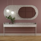 Lampa wisząca Kuul - szkło, biały klosz | Ummo