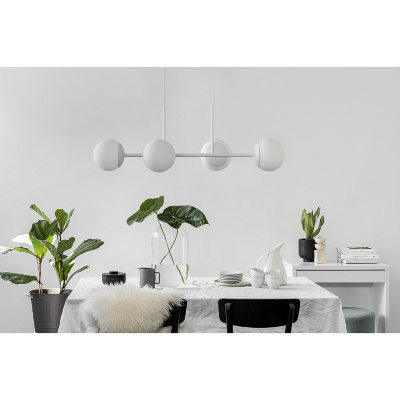 Lampa wisząca białe kule Ummo KOP IV | Sklep z lampami