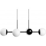 Lampa wisząca szklane kule Kop IV | Ummo - Elegancki design
