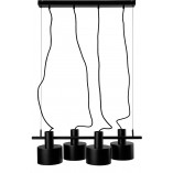 Lampa Loftowa Enkel IV | Czarna, Metalowa | Ummo