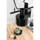 Lampa Loftowa Enkel IV | Czarna, Metalowa | Ummo