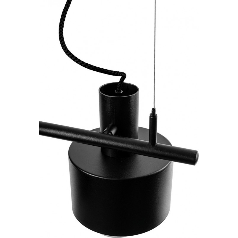 Lampa Loftowa Enkel IV | Czarna, Metalowa | Ummo