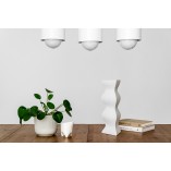 Lampa wisząca Enkel III biała | Skandynawski design Ummo