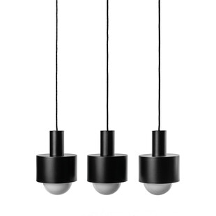 Lampa Wisząca Czarna Loft Enkel III | Ummo - Sklep Lamp