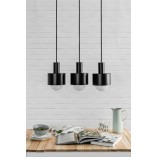 Lampa Wisząca Czarna Loft Enkel III | Ummo - Sklep Lamp