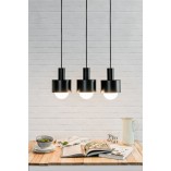 Lampa Wisząca Czarna Loft Enkel III | Ummo - Sklep Lamp