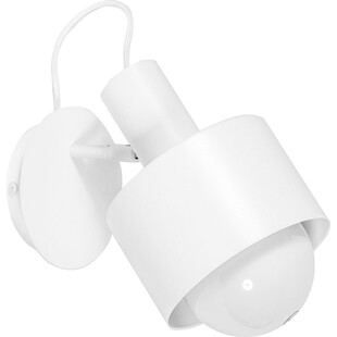 Kinkiet loft Enkel biały Ummo - Skandynawski design