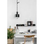 Lampa wisząca loft Enkel czarna - Ummo | Styl industrialny