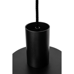 Lampa wisząca loft Enkel czarna - Ummo | Styl industrialny