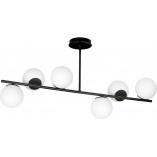 Lampa sufitowa Emibig Bior VI - szkło biało-czarne | Kup teraz!