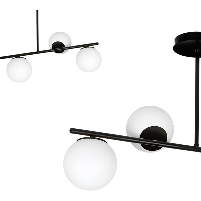 Lampa Sufitowa Kule Szklane Bior IV | Emibig - Nowoczesne Oświetlenie