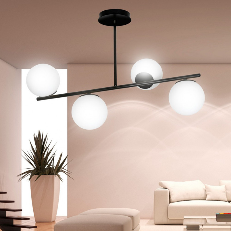 Lampa Sufitowa Kule Szklane Bior IV | Emibig - Nowoczesne Oświetlenie