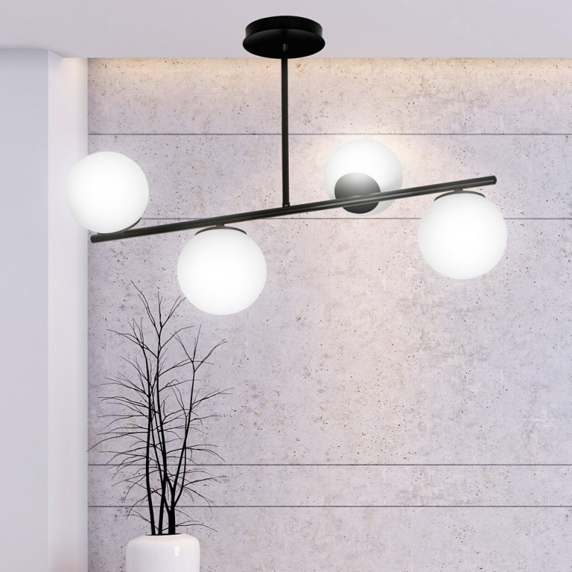 Lampa Sufitowa Kule Szklane Bior IV | Emibig - Nowoczesne Oświetlenie