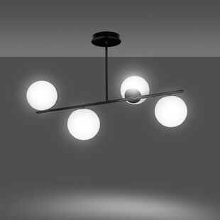 Lampa Sufitowa Kule Szklane Bior IV | Emibig - Nowoczesne Oświetlenie