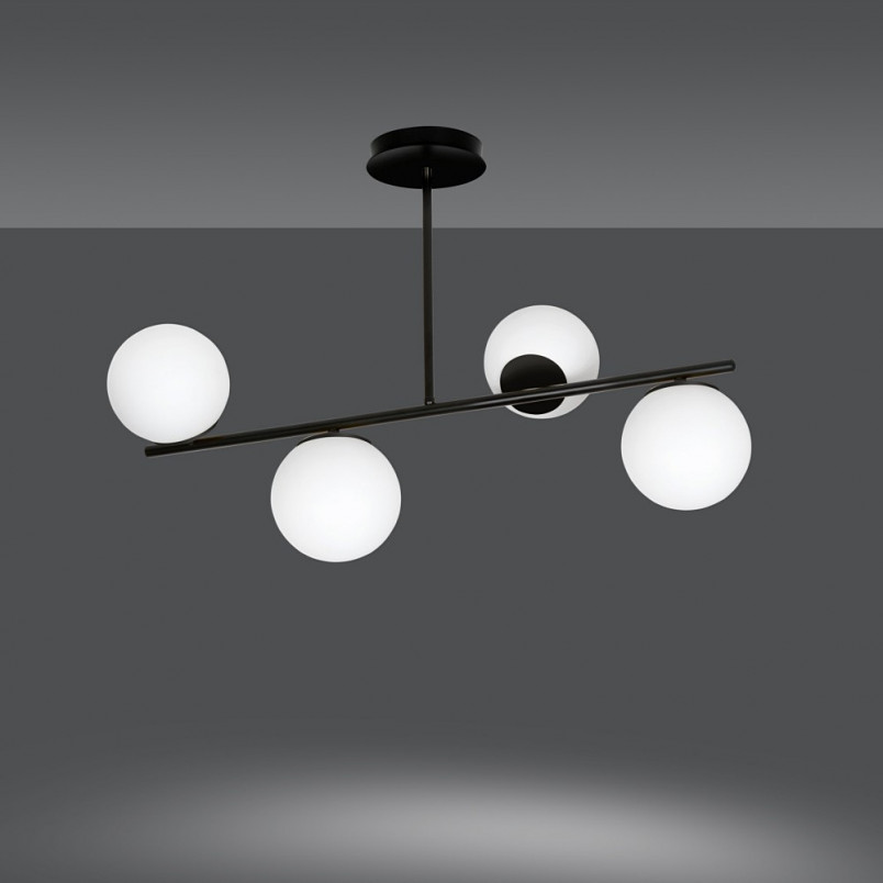Lampa Sufitowa Kule Szklane Bior IV | Emibig - Nowoczesne Oświetlenie
