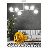 Lampa Sufitowa Kule Szklane Bior VI 100cm - Emibig | Sklep z Lampami