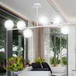 Lampa Sufitowa Kule Szklane Bior VI 100cm - Emibig | Sklep z Lampami