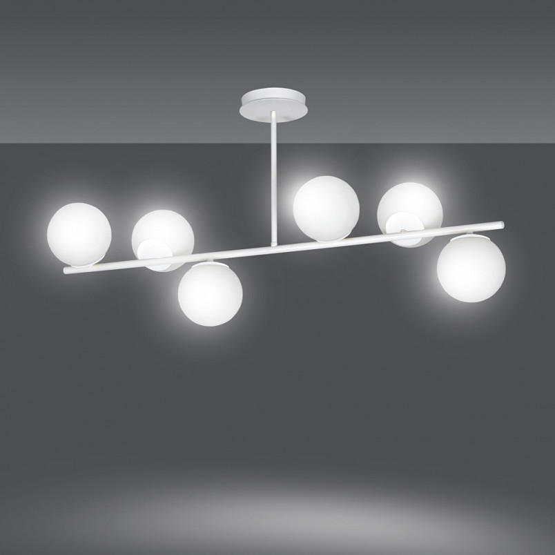 Lampa Sufitowa Kule Szklane Bior VI 100cm - Emibig | Sklep z Lampami