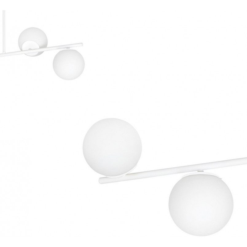 Lampa sufitowa Emibig Bior IV - 80cm, szkło, 4 punkty | Sklep z lampami