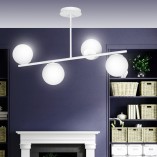 Lampa sufitowa Emibig Bior IV - 80cm, szkło, 4 punkty | Sklep z lampami