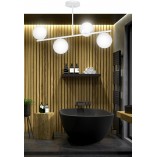 Lampa sufitowa Emibig Bior IV - 80cm, szkło, 4 punkty | Sklep z lampami