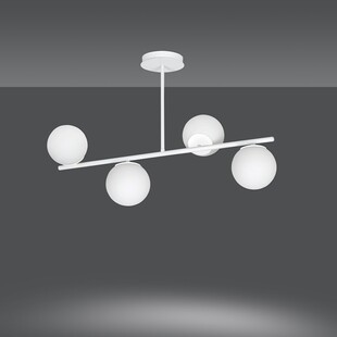 Lampa sufitowa Emibig Bior IV - 80cm, szkło, 4 punkty | Sklep z lampami