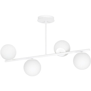 Lampa sufitowa kule szklane Bior IV biała marki Emibig
